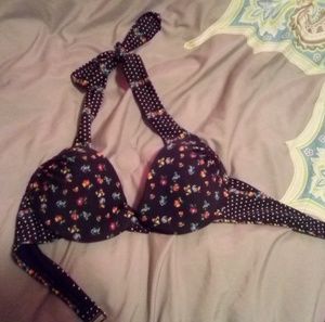 Cute floral bathing suit top